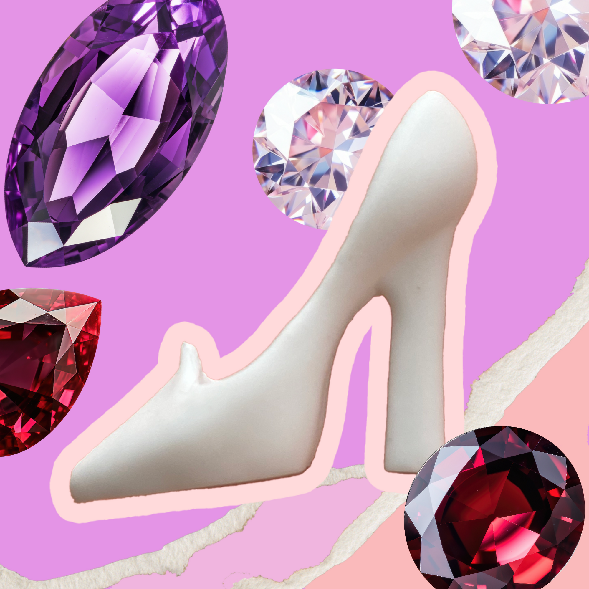 Heeled "Slipettes"