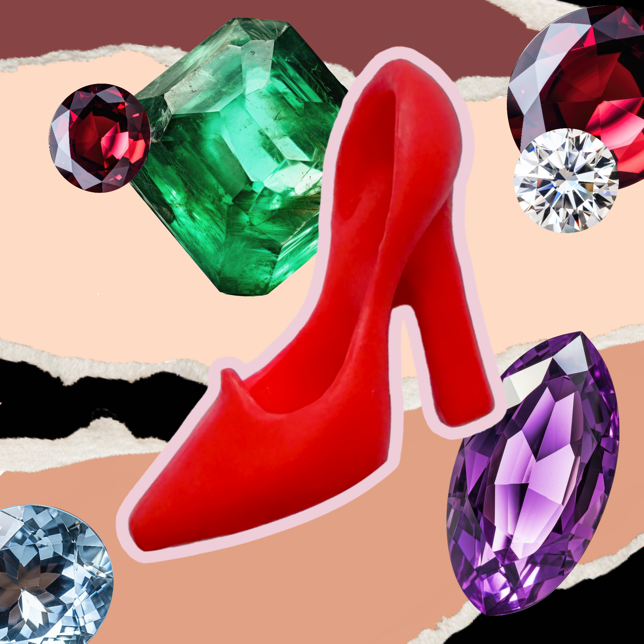 Heeled "Slipettes"